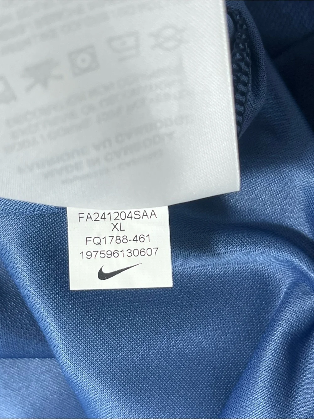 Nike Golf Victory Dri-FIT Womens XL Sleeveless Polo Shirt Mystic Navy Blue NWT